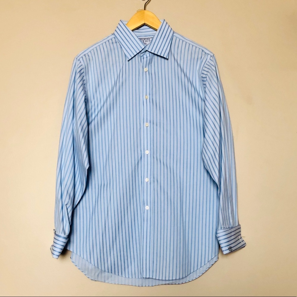 Charles Tyrwhitt Blue Classic Slim Fit Dress Shirt
